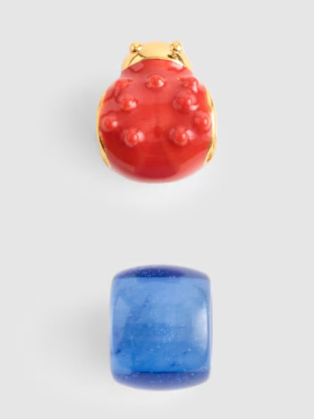 New Madewell 2-Pack Ladybug Bead Charms